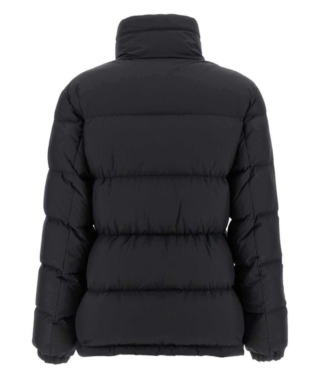 MONCLER Черный полиамидовый пуховик, фото 2