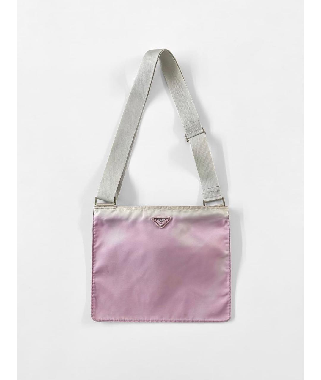PRADA Розовая сумка через плечо, фото 7