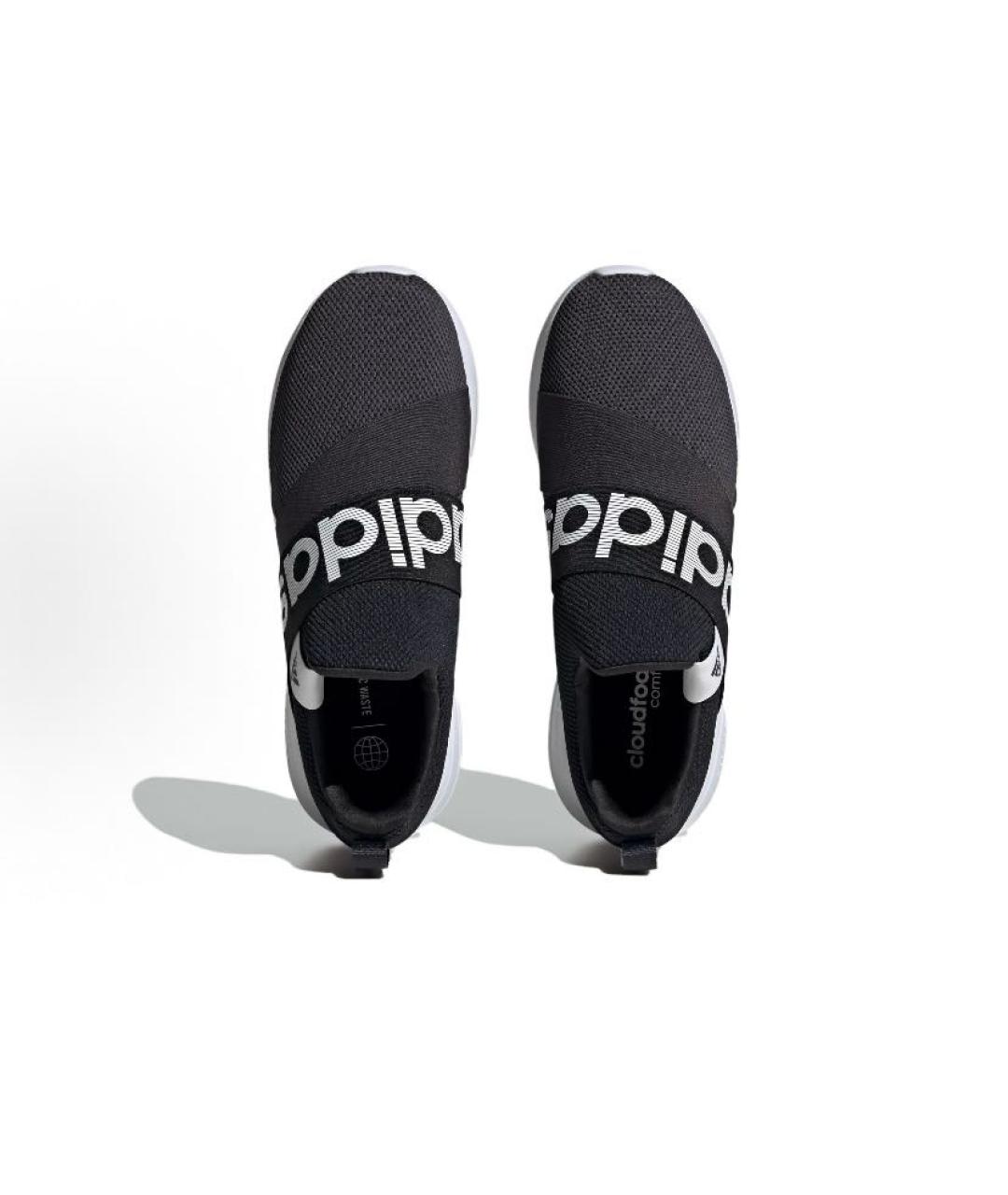 ADIDAS Черные текстильные низкие кроссовки / кеды, фото 5