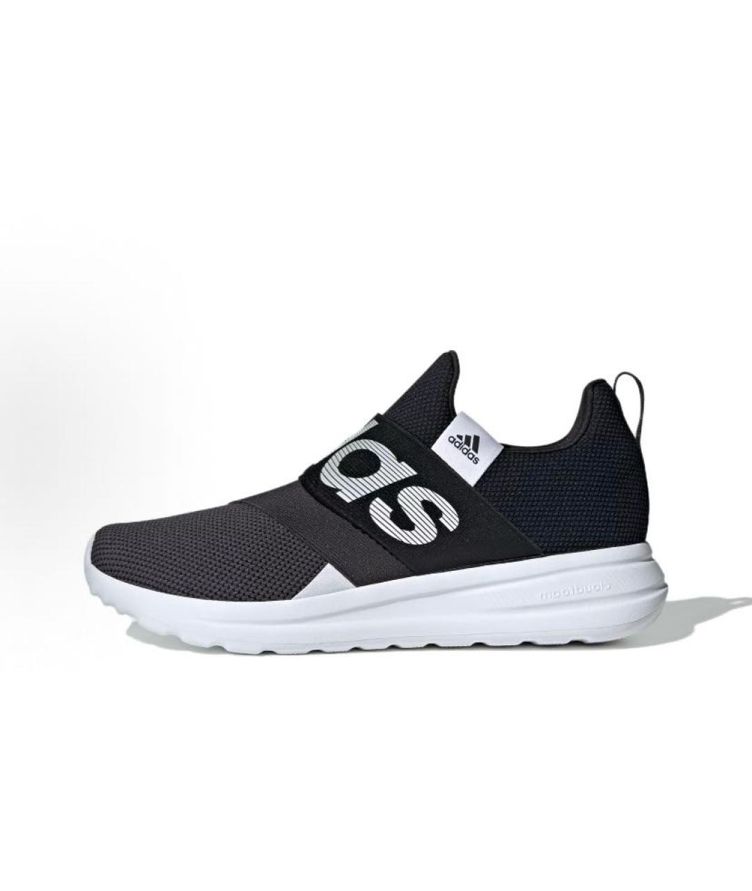 ADIDAS Черные текстильные низкие кроссовки / кеды, фото 2