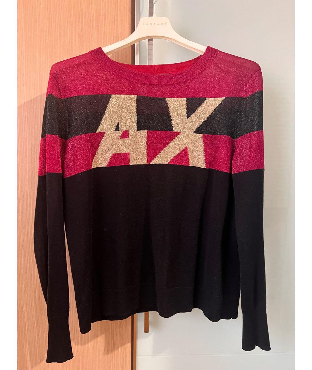 ARMANI EXCHANGE Мульти хлопко-эластановый кардиган, фото 3