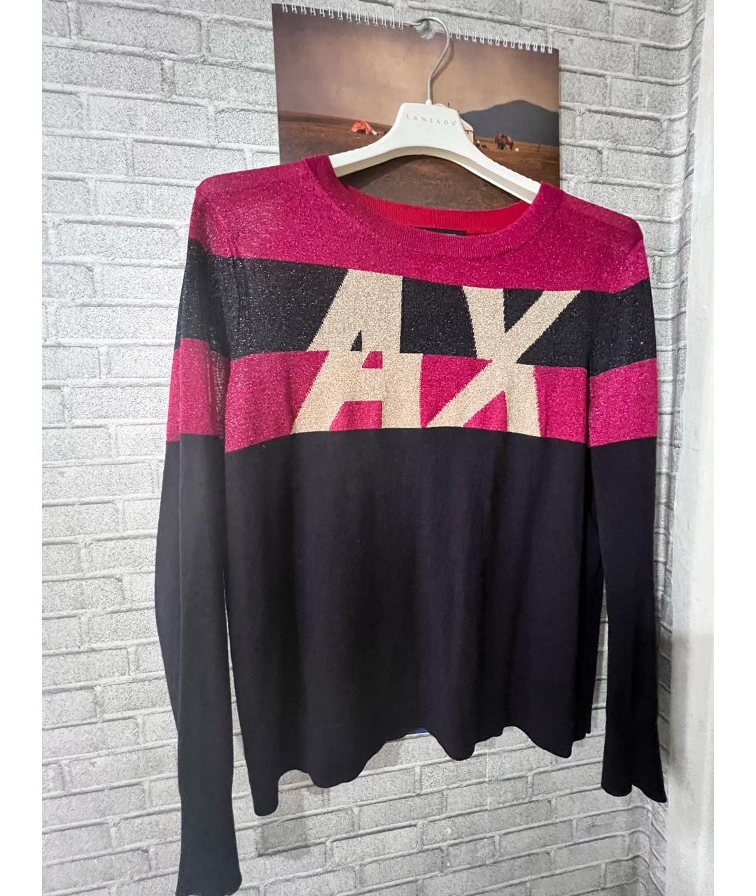 ARMANI EXCHANGE Мульти хлопко-эластановый кардиган, фото 6