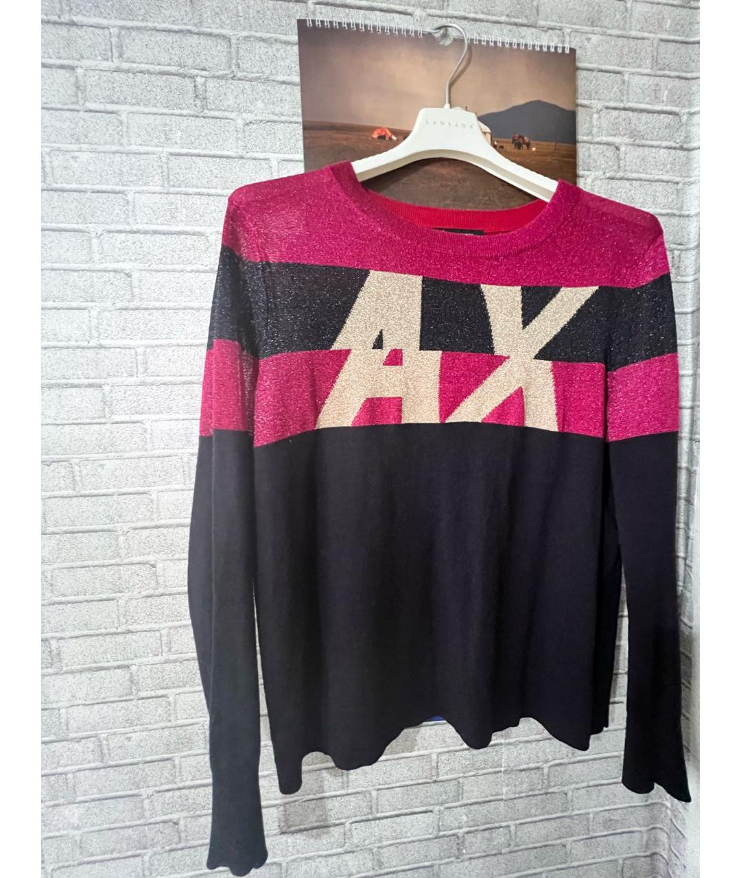ARMANI EXCHANGE Мульти хлопко-эластановый кардиган, фото 5