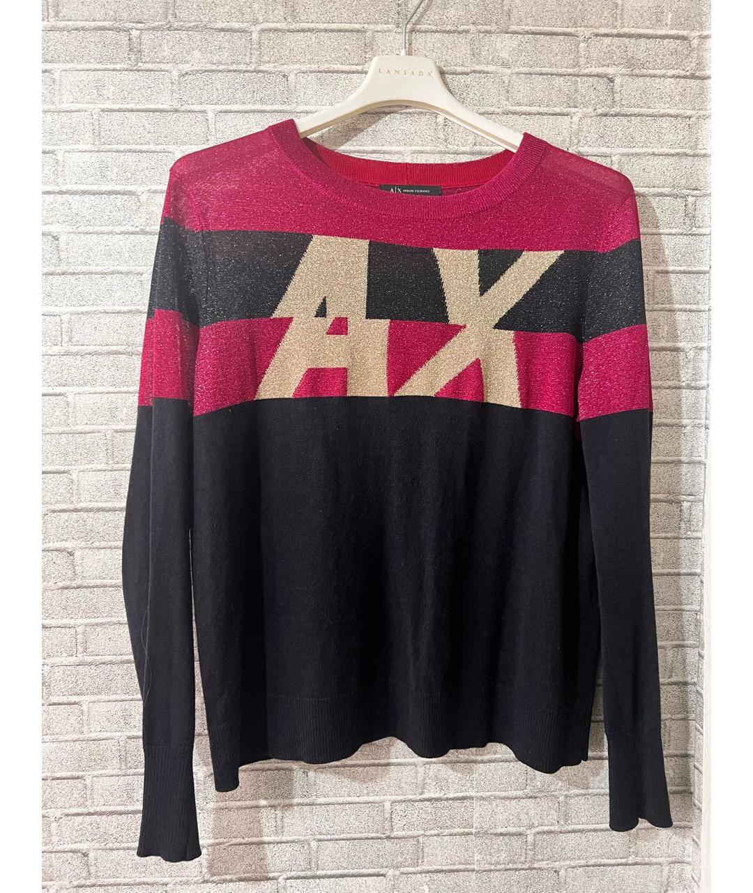 ARMANI EXCHANGE Мульти хлопко-эластановый кардиган, фото 4