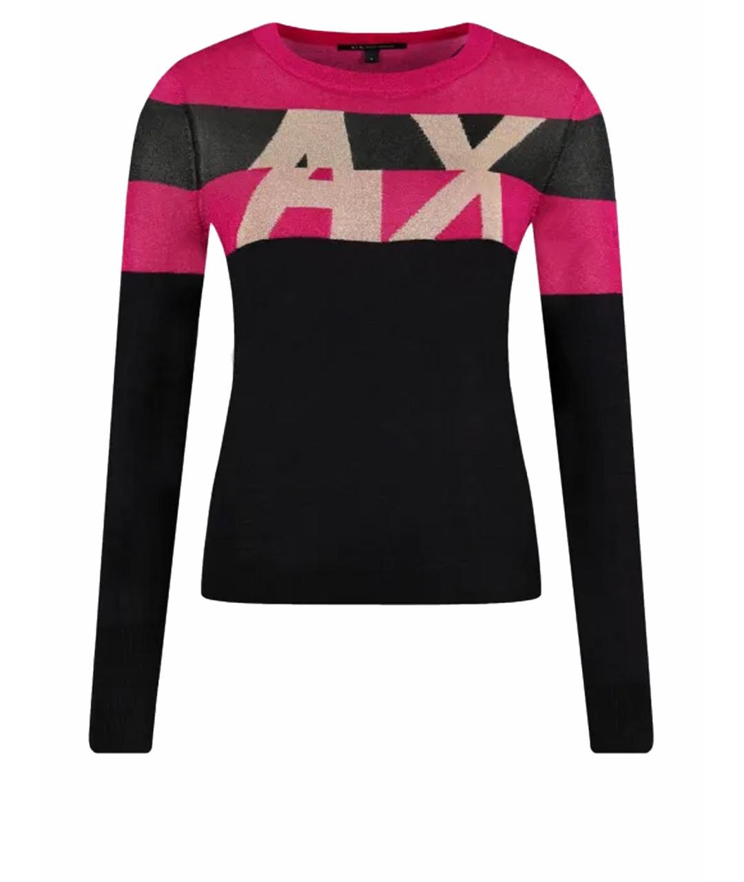 ARMANI EXCHANGE Мульти хлопко-эластановый кардиган, фото 1