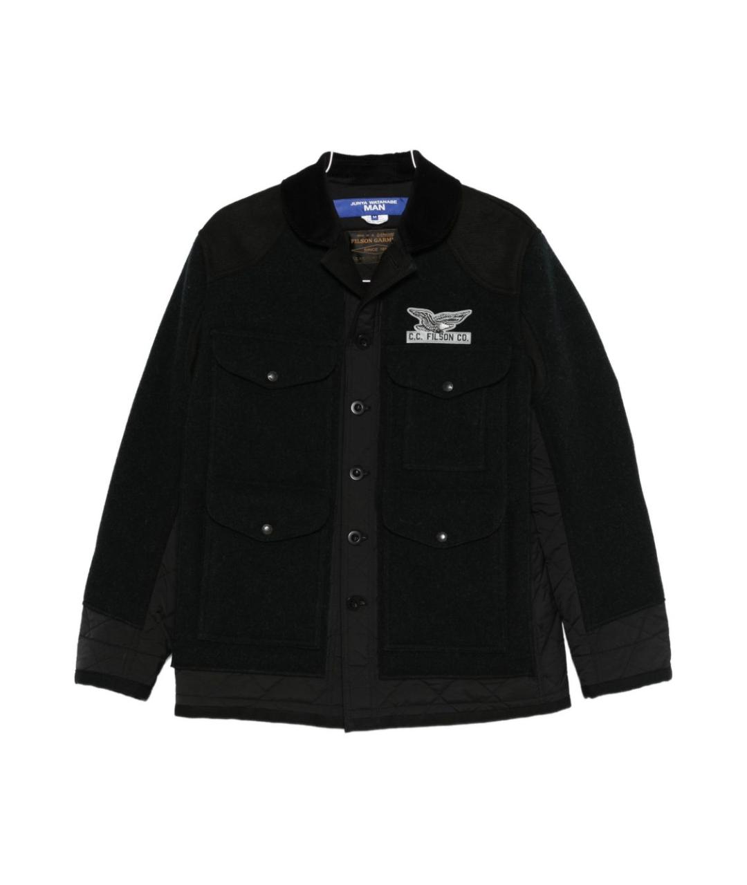 JUNYA WATANABE Черная шерстяная куртка, фото 1