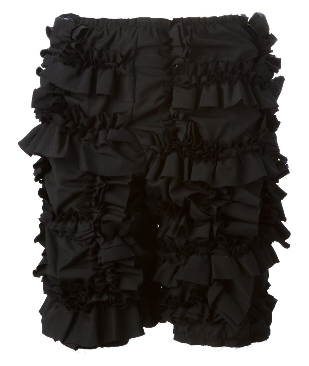 COMME DES GARÇONS Черные шорты, фото 1