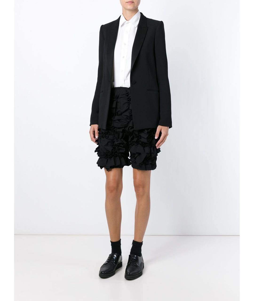 COMME DES GARÇONS Черные шорты, фото 2