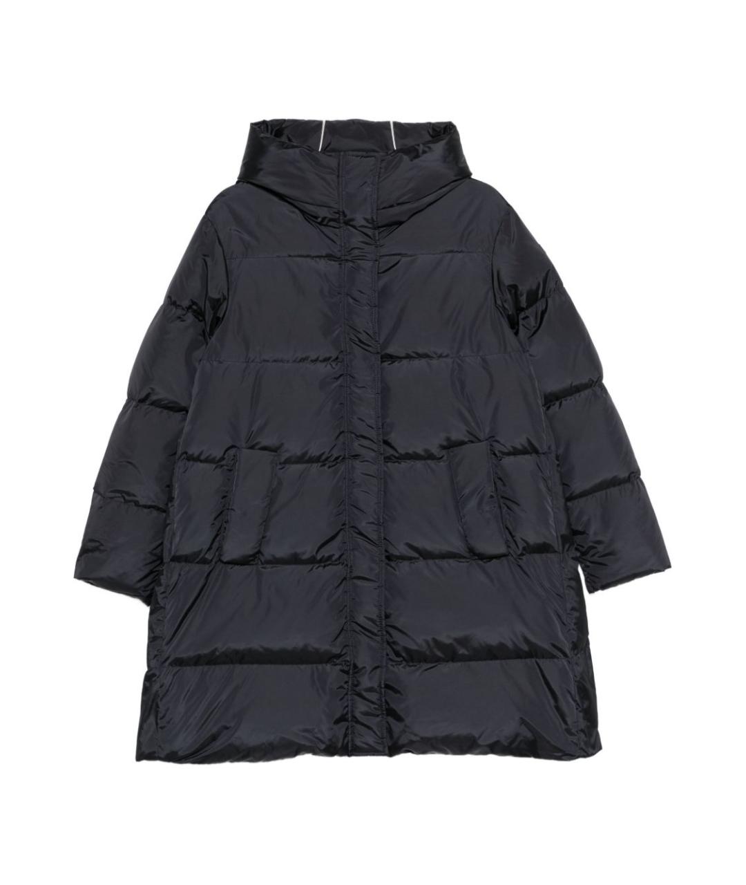 LEMPELIUS Синий полиамидовый пуховик, фото 1