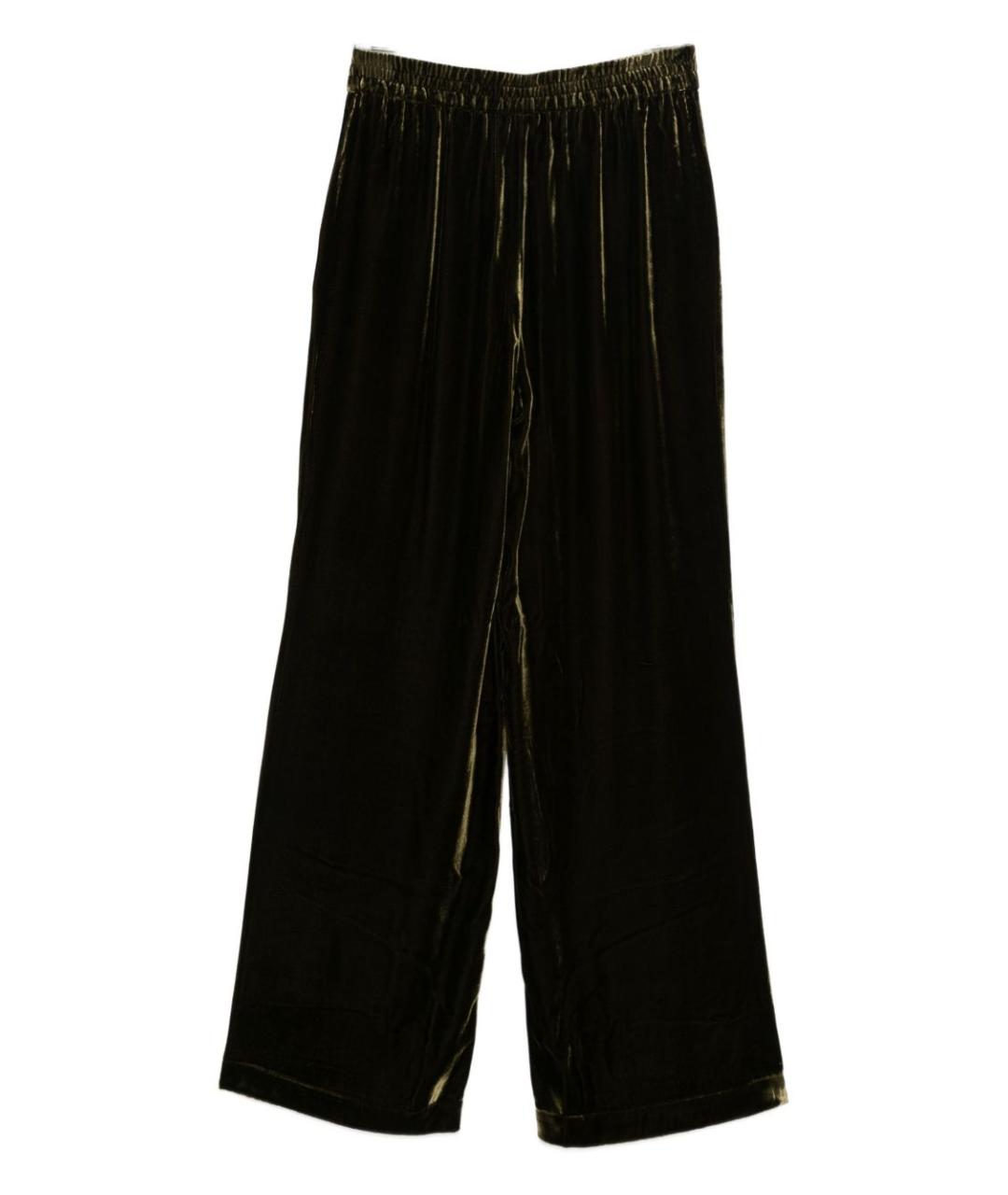 CLOSED Зеленые хлопковые прямые брюки, фото 2