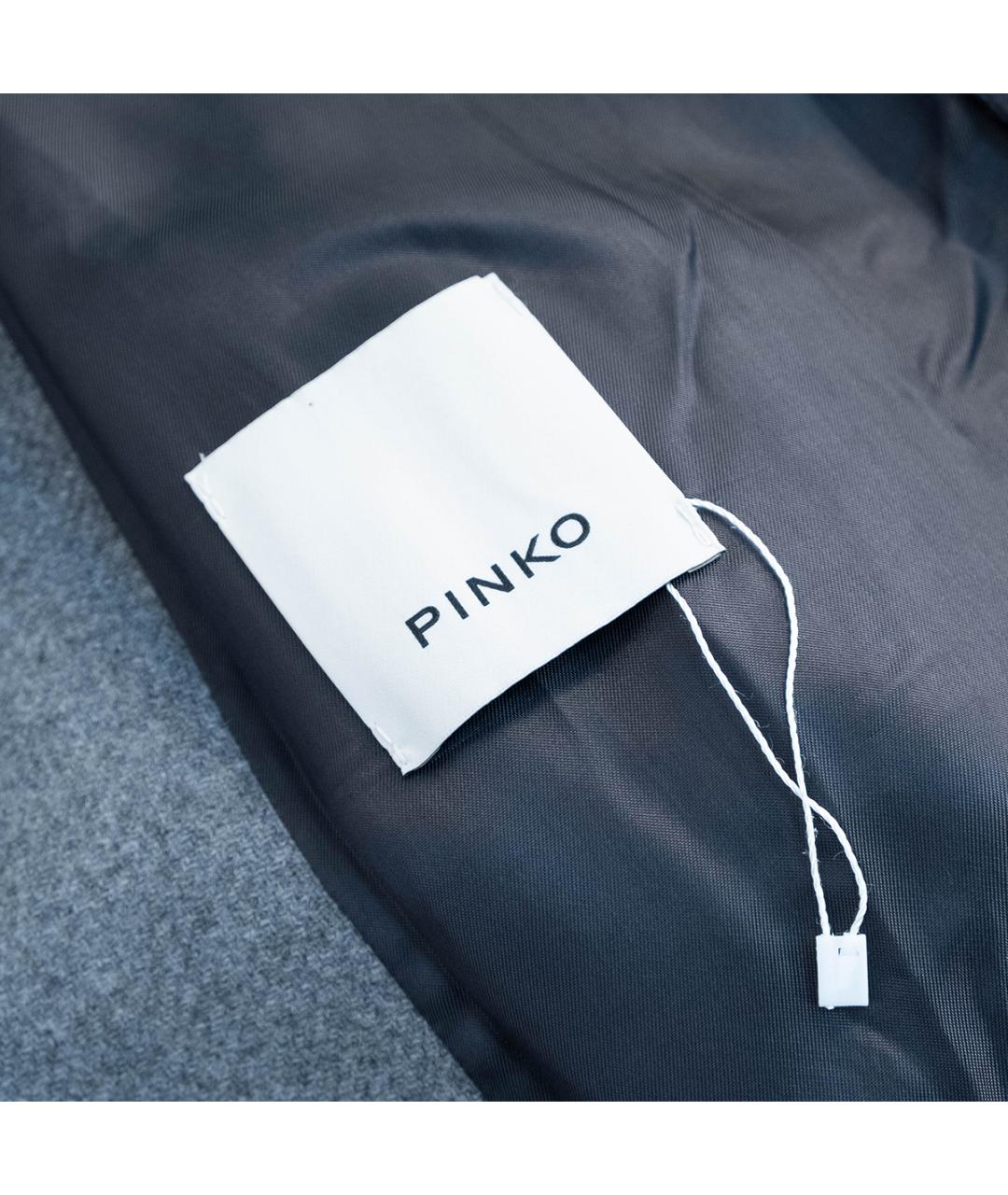 PINKO Серый шерстяной жилет, фото 5