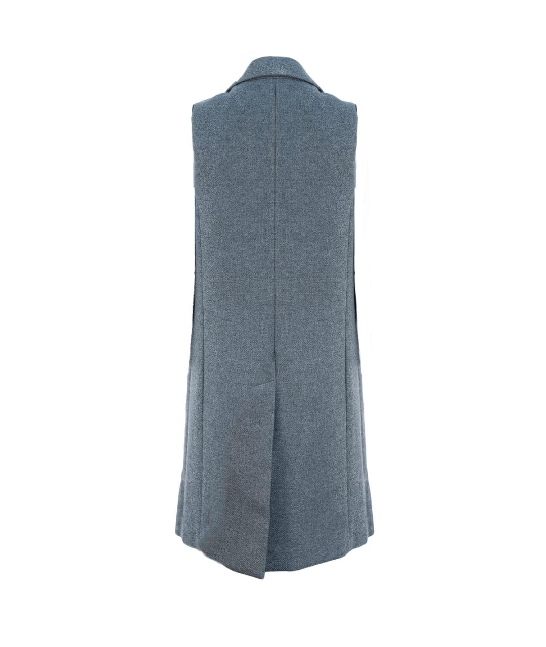 PINKO Серый шерстяной жилет, фото 2