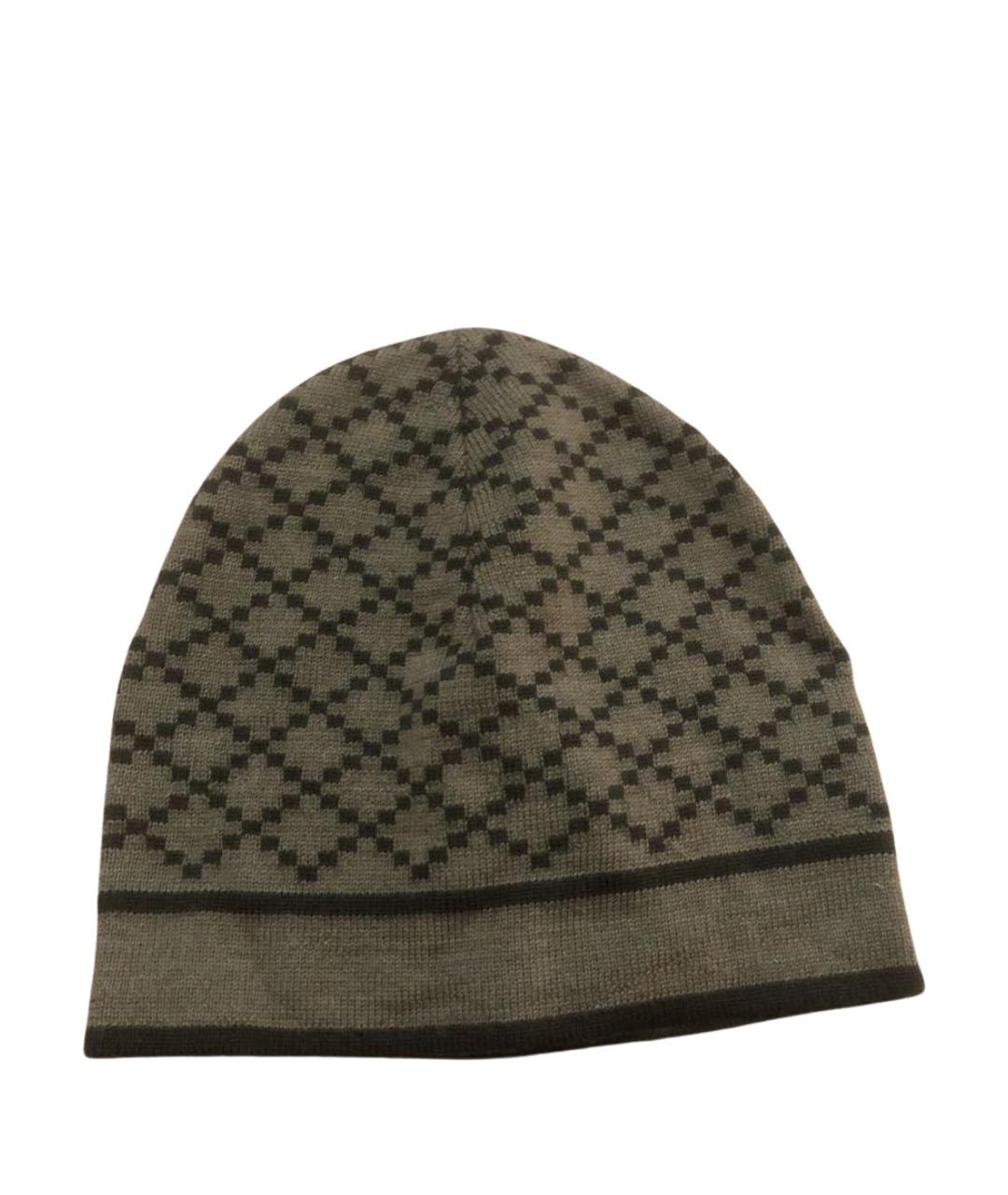 GUCCI Бежевая шерстяная шапка, фото 1