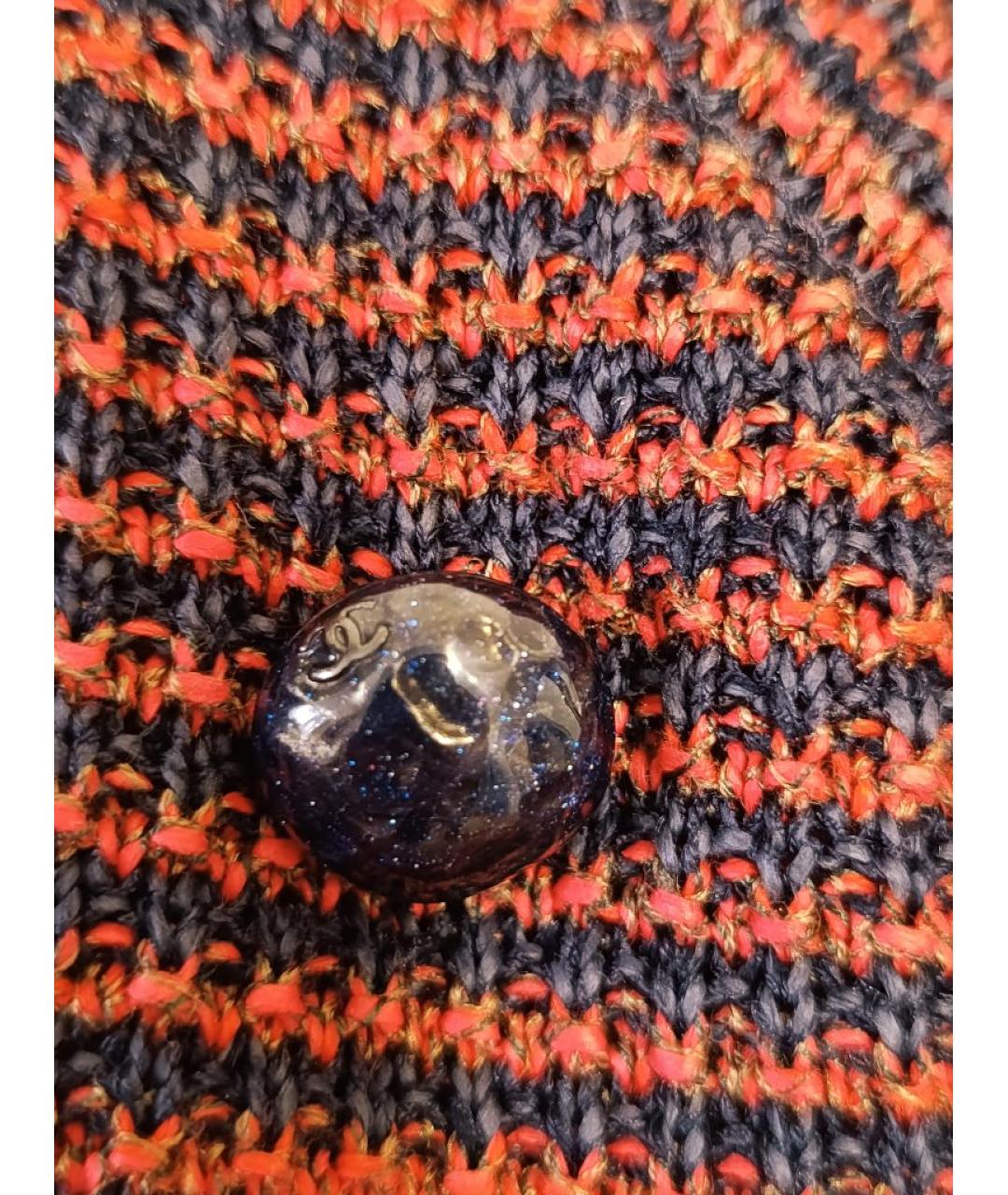 CHANEL Бордовый шелковый жакет/пиджак, фото 3