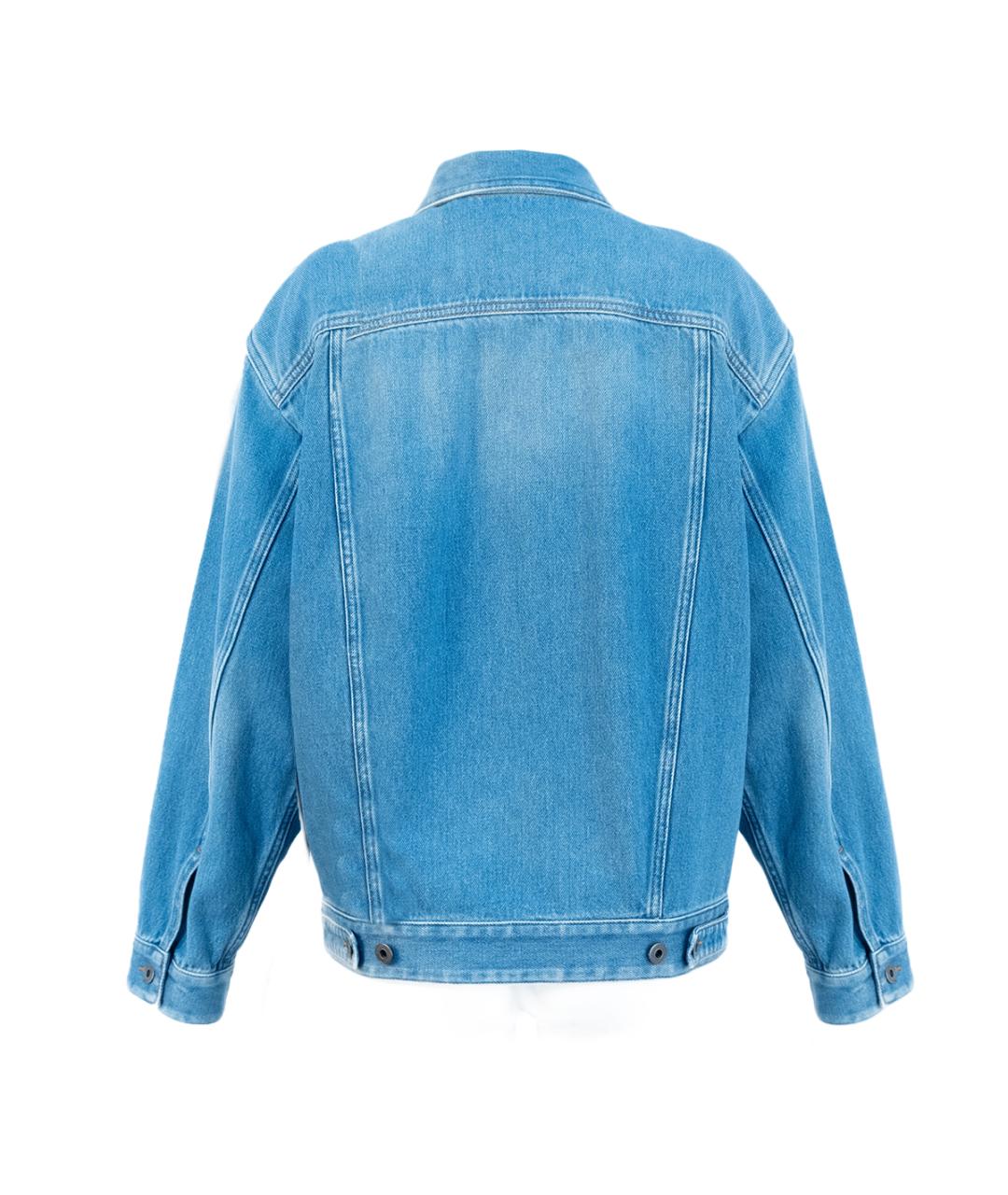 VALENTINO Голубая деним куртка, фото 2