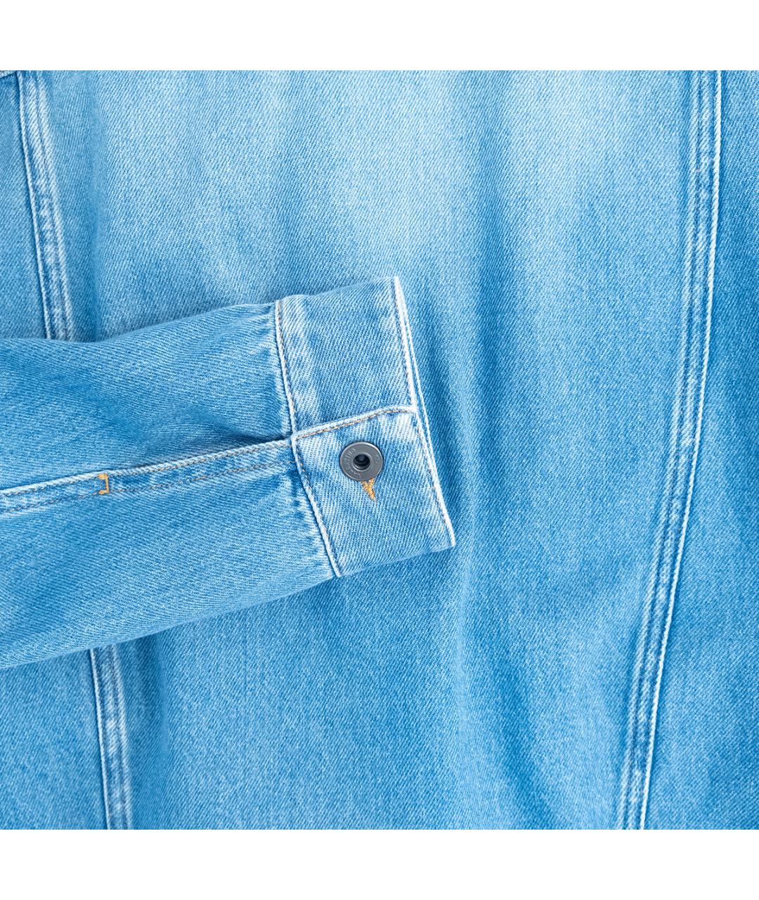 VALENTINO Голубая деним куртка, фото 5