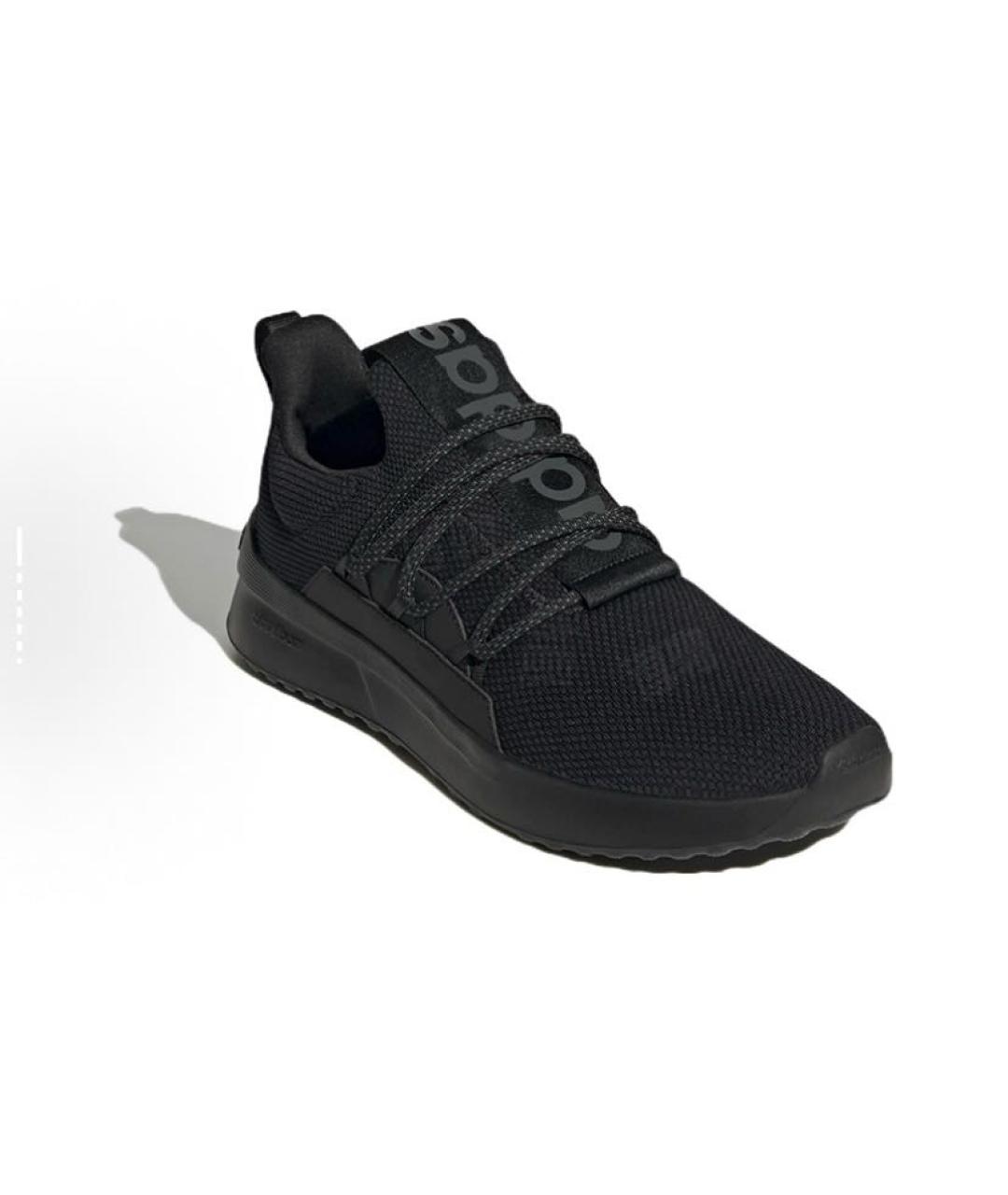ADIDAS Черные текстильные низкие кроссовки / кеды, фото 3