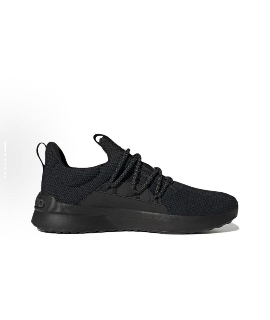 ADIDAS Черные текстильные низкие кроссовки / кеды, фото 1