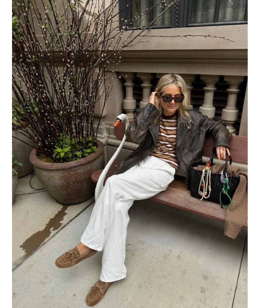 MIU MIU Коричневые замшевые лоферы, фото 5