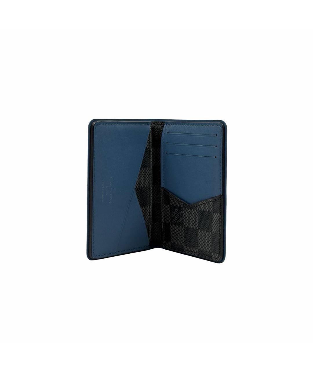 LOUIS VUITTON Черный кардхолдер, фото 2