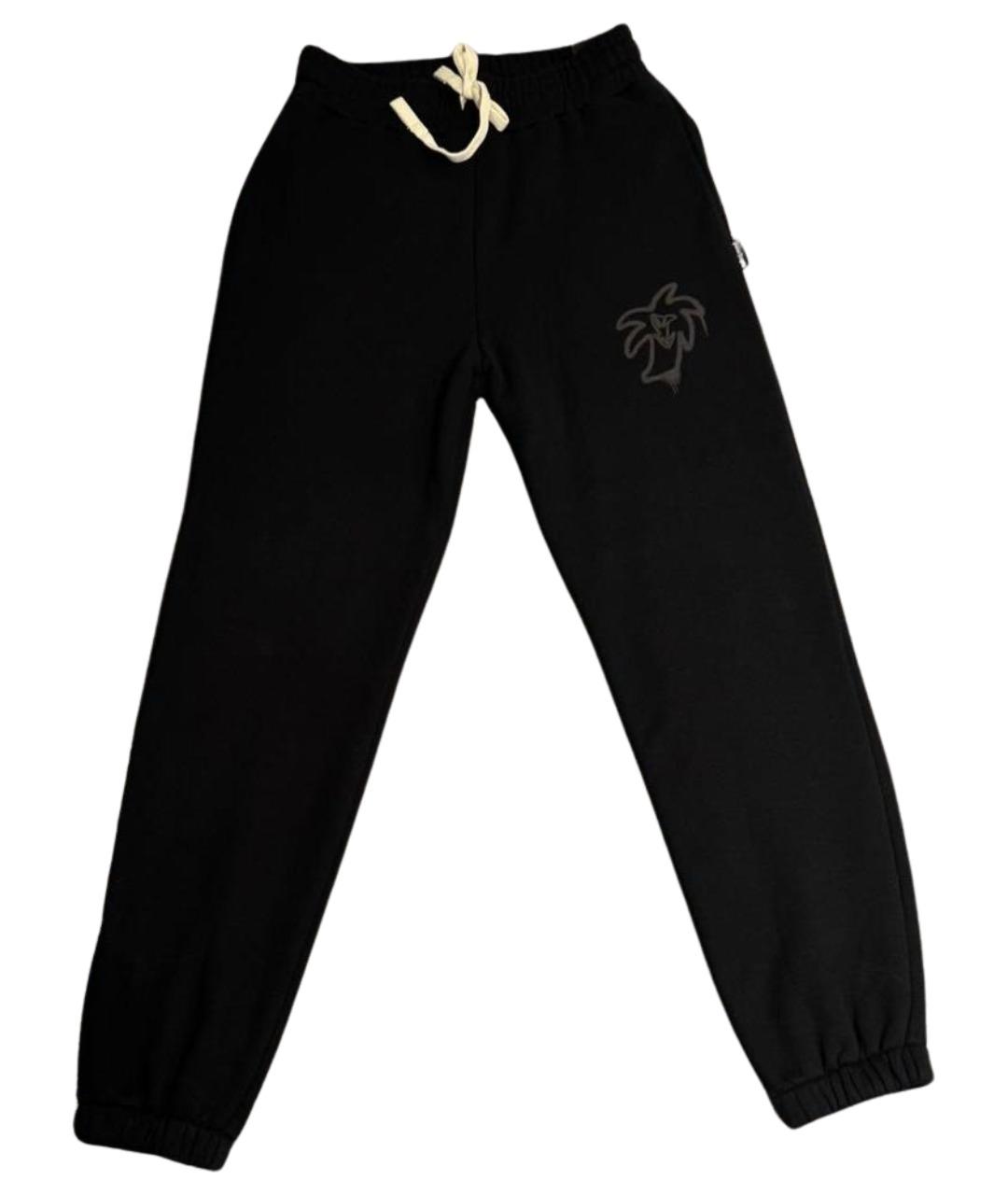 PALM ANGELS Черный хлопковый спортивный костюм, фото 1