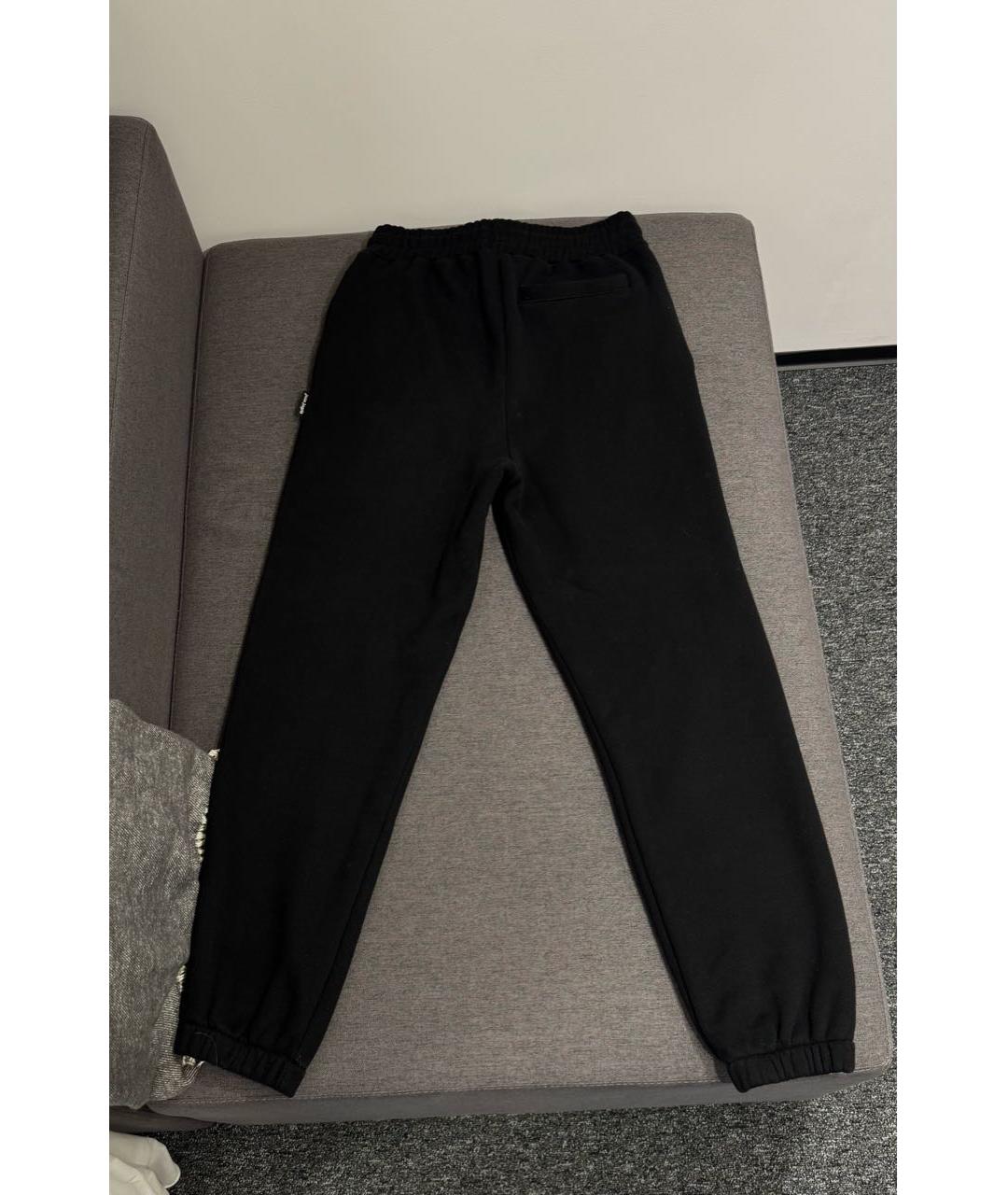 PALM ANGELS Черный хлопковый спортивный костюм, фото 2