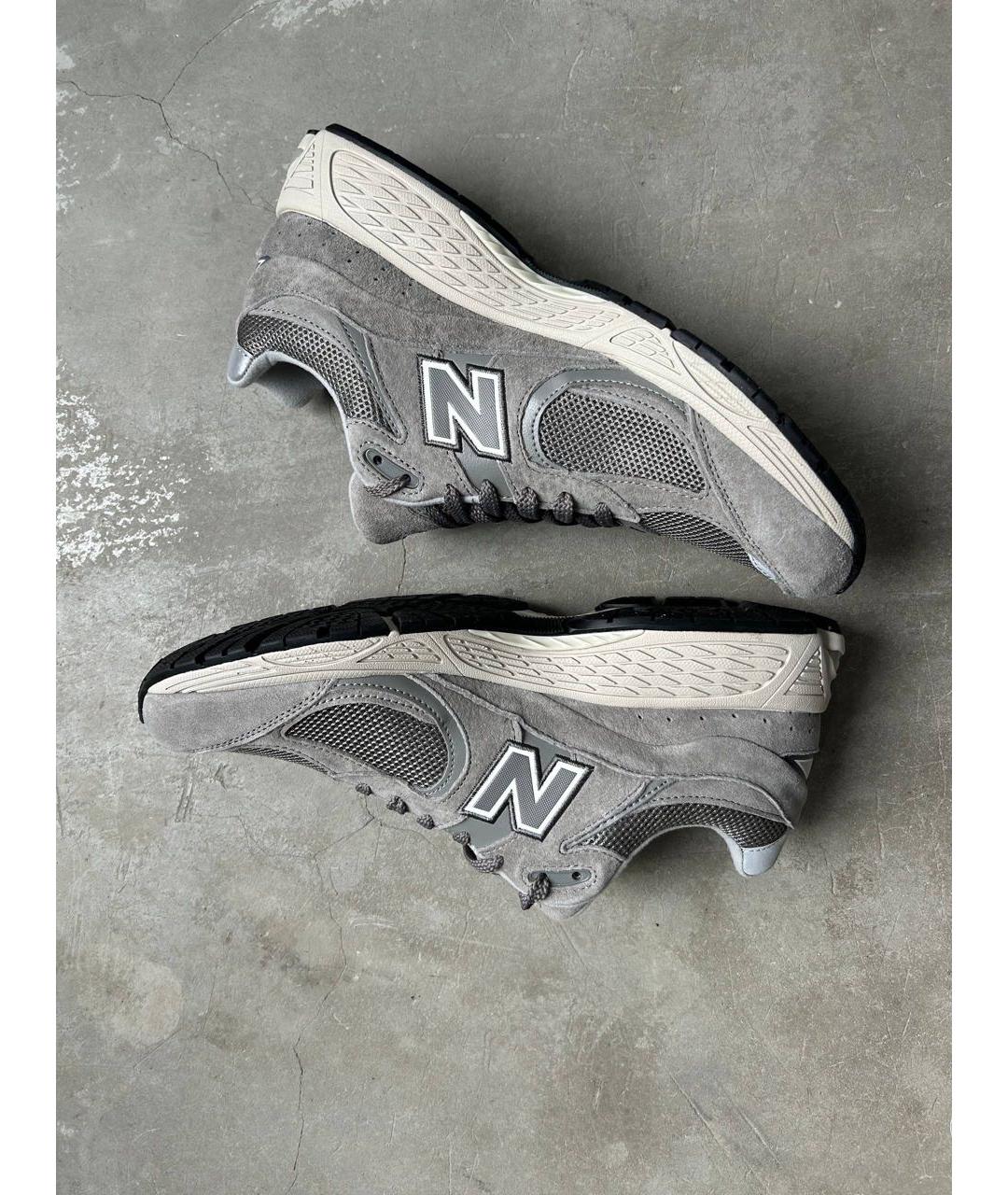 NEW BALANCE Антрацитовые низкие кроссовки / кеды, фото 2