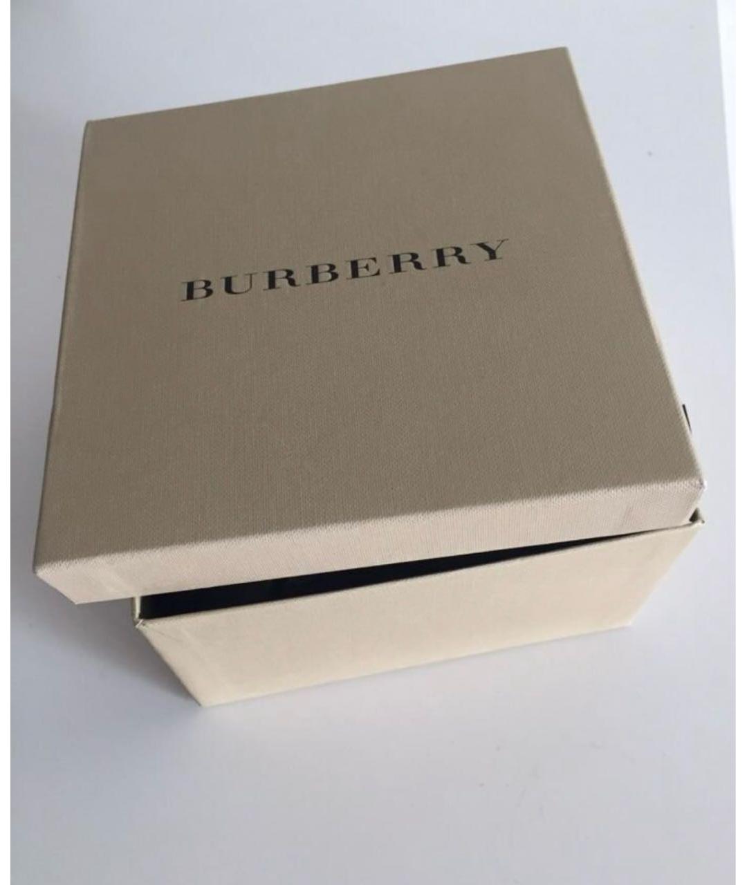 BURBERRY Коричневый кожаный ремень, фото 3