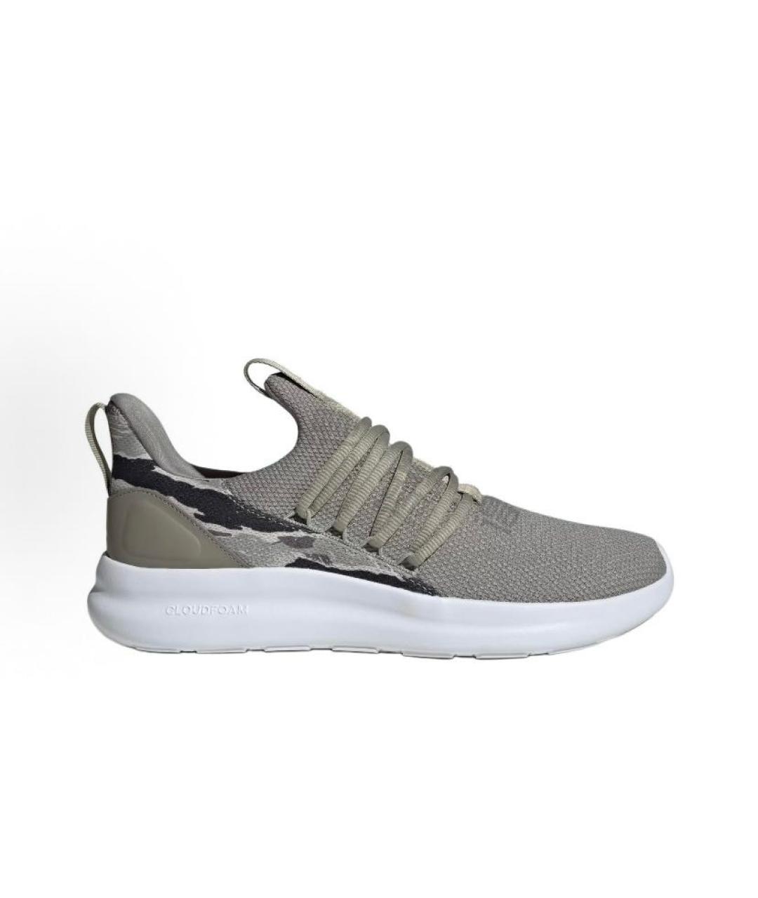 ADIDAS Серые текстильные низкие кроссовки / кеды, фото 1