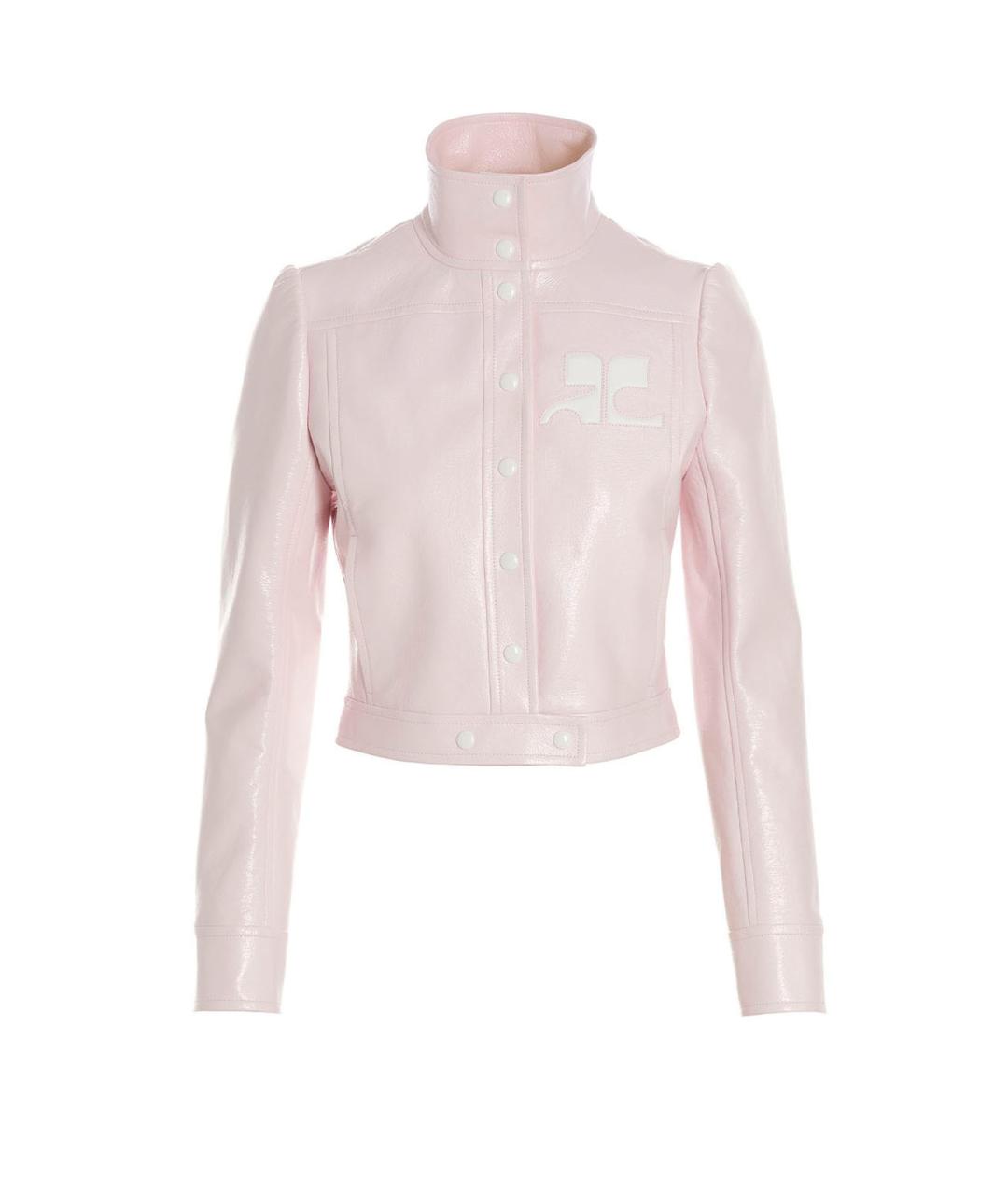 COURREGES Розовая хлопковая куртка, фото 2