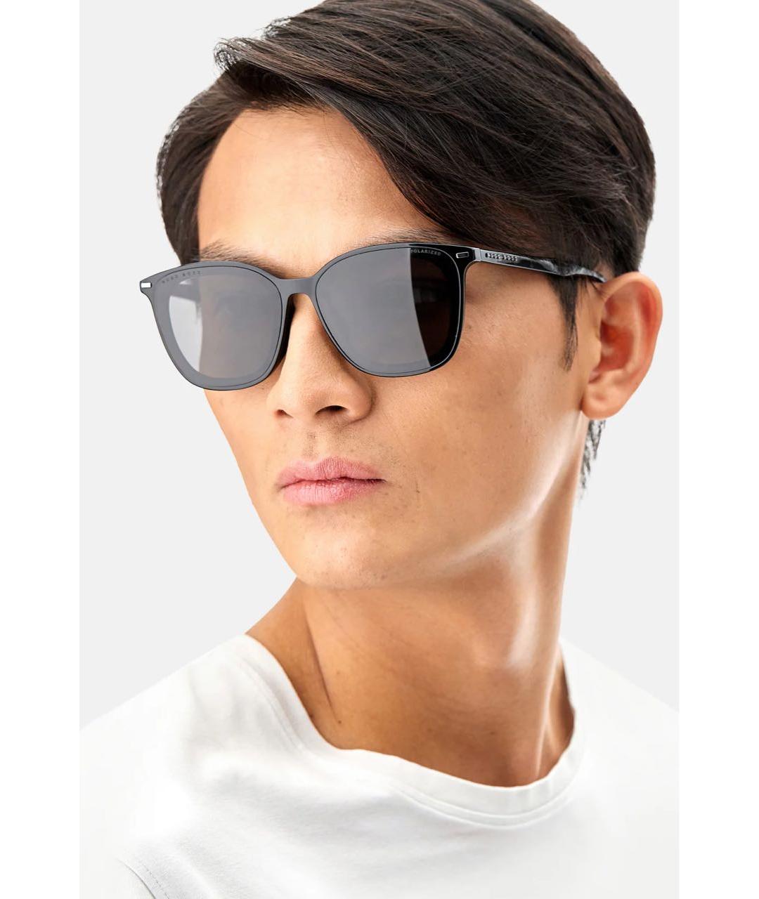 HUGO BOSS Антрацитовые солнцезащитные очки, фото 3