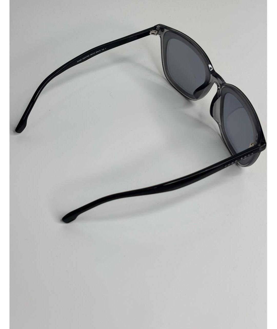 HUGO BOSS Антрацитовые солнцезащитные очки, фото 7