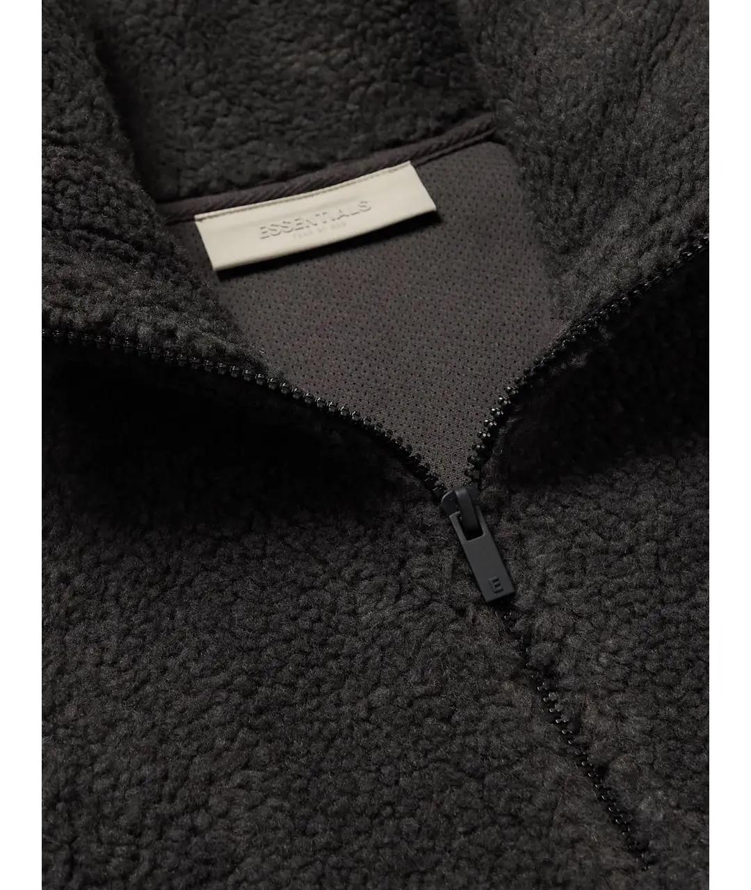 FEAR OF GOD ESSENTIALS Серая полиэстеровая куртка, фото 3