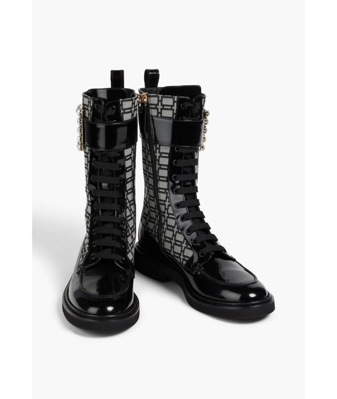 ROGER VIVIER Черные ботинки, фото 2