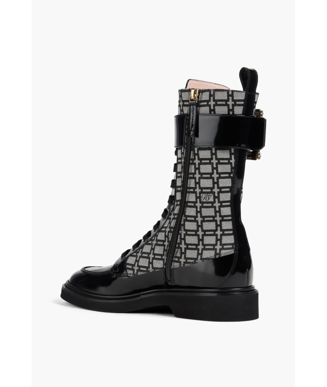 ROGER VIVIER Черные ботинки, фото 3