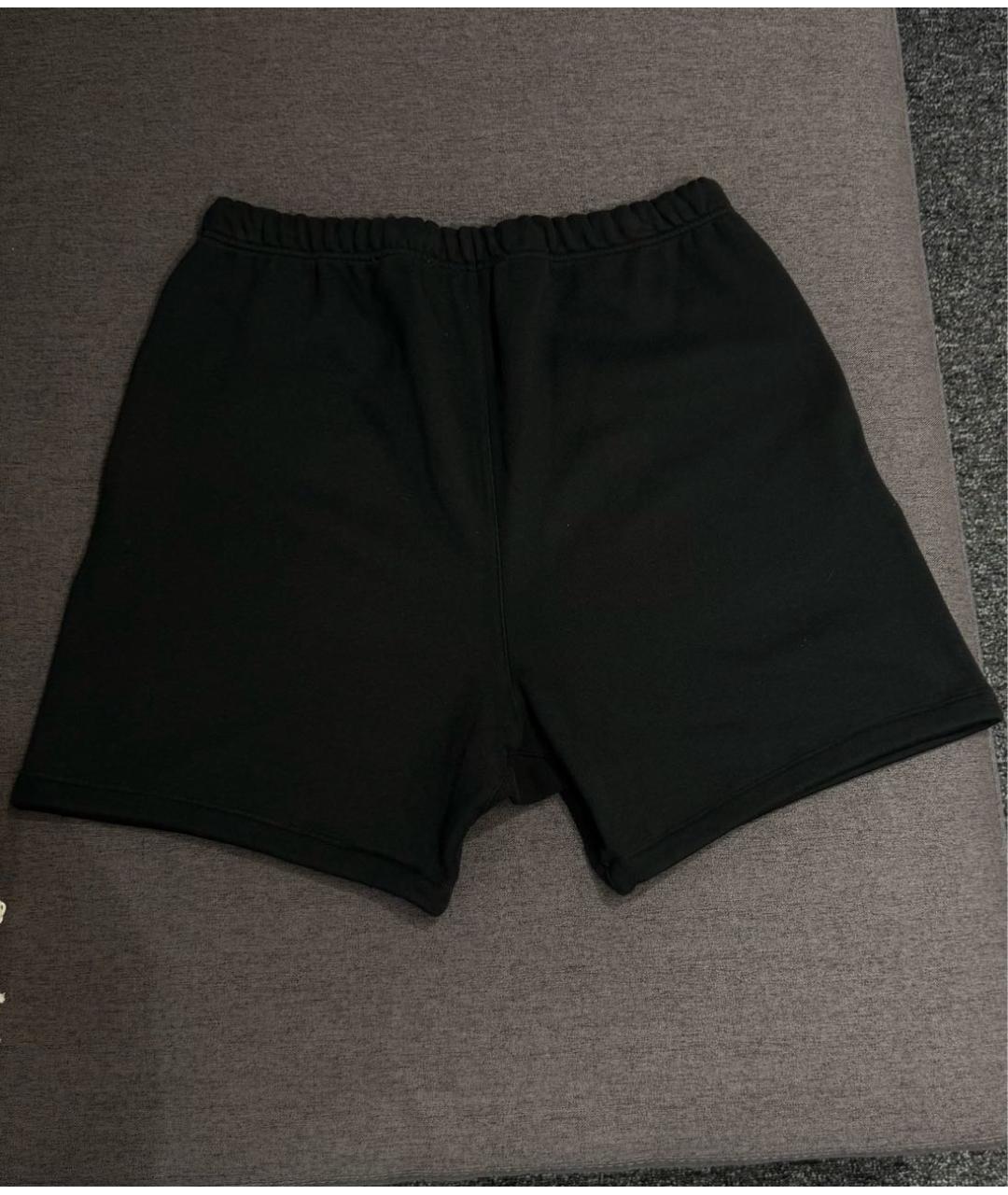 FEAR OF GOD ESSENTIALS Черные хлопковые шорты, фото 2