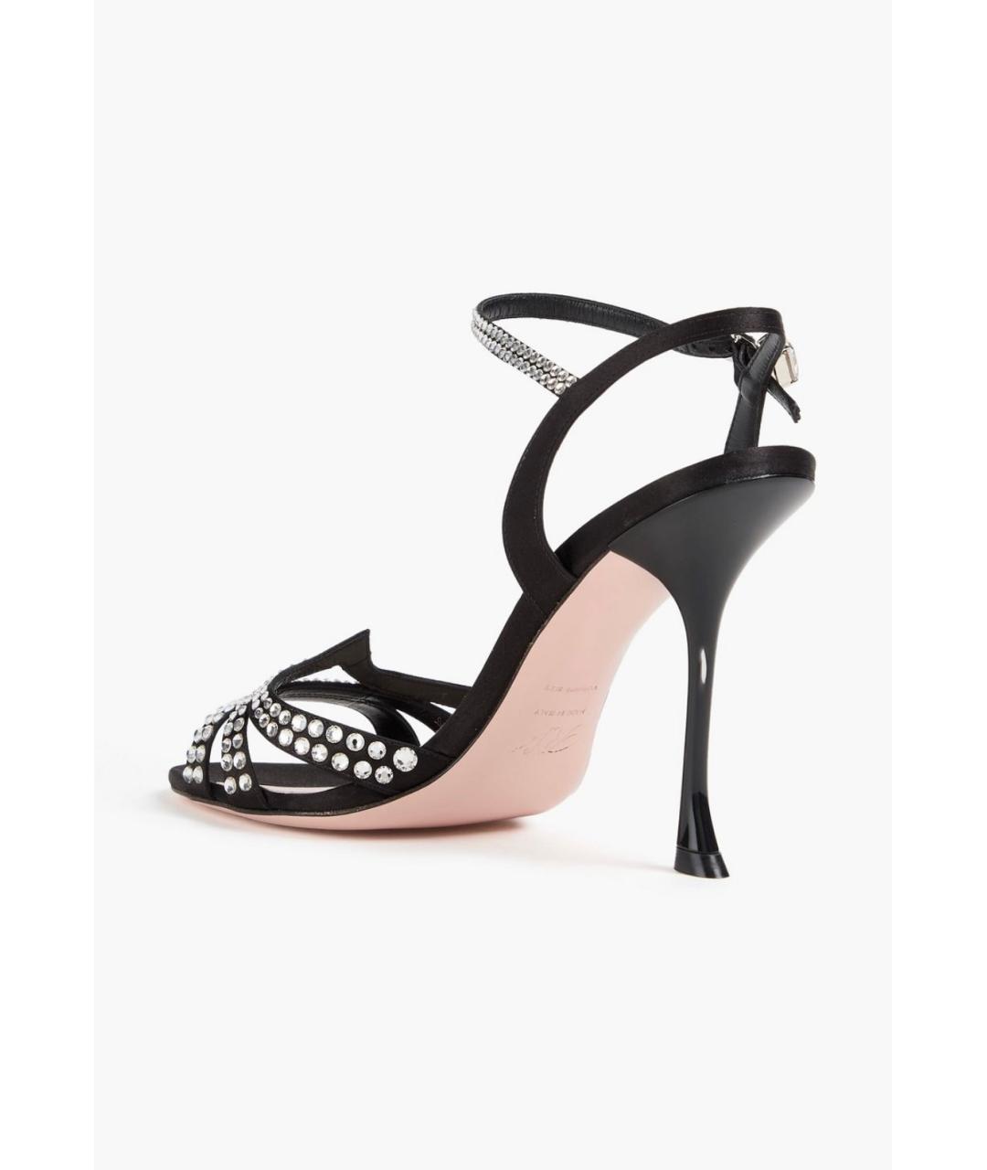 ROGER VIVIER Черные босоножки, фото 4