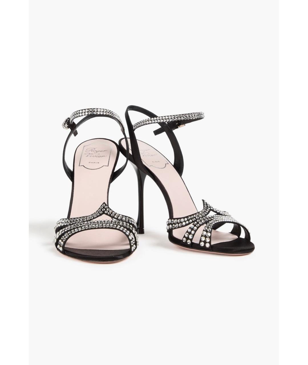 ROGER VIVIER Черные босоножки, фото 2