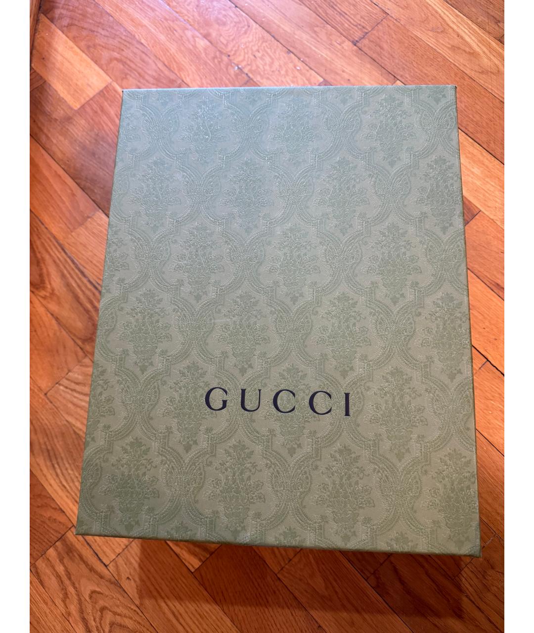 GUCCI Черные высокие кроссовки / кеды, фото 5
