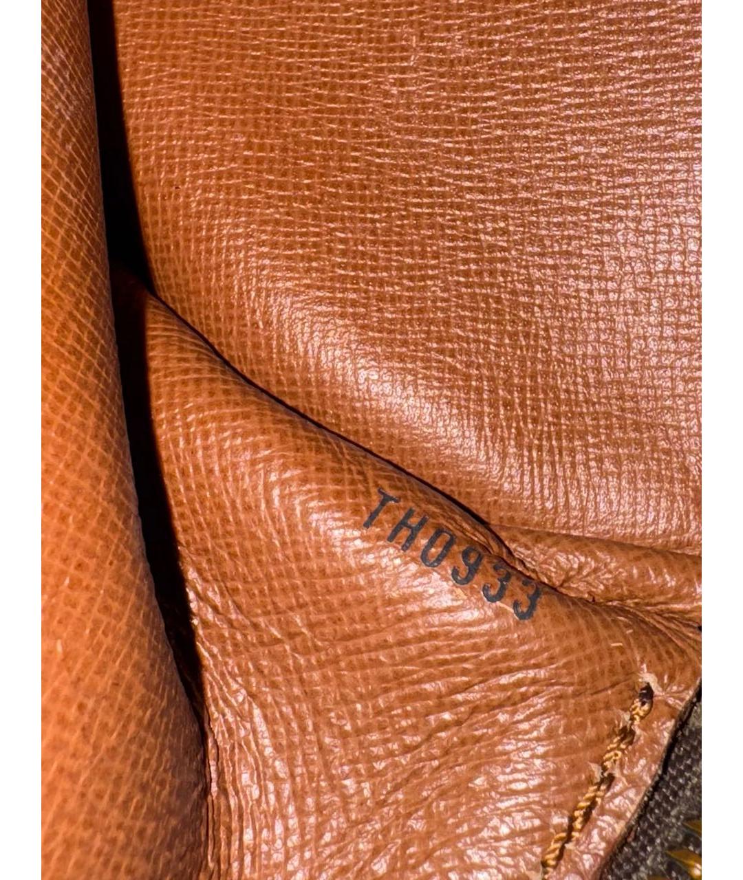 LOUIS VUITTON Коричневая сумка с короткими ручками, фото 7