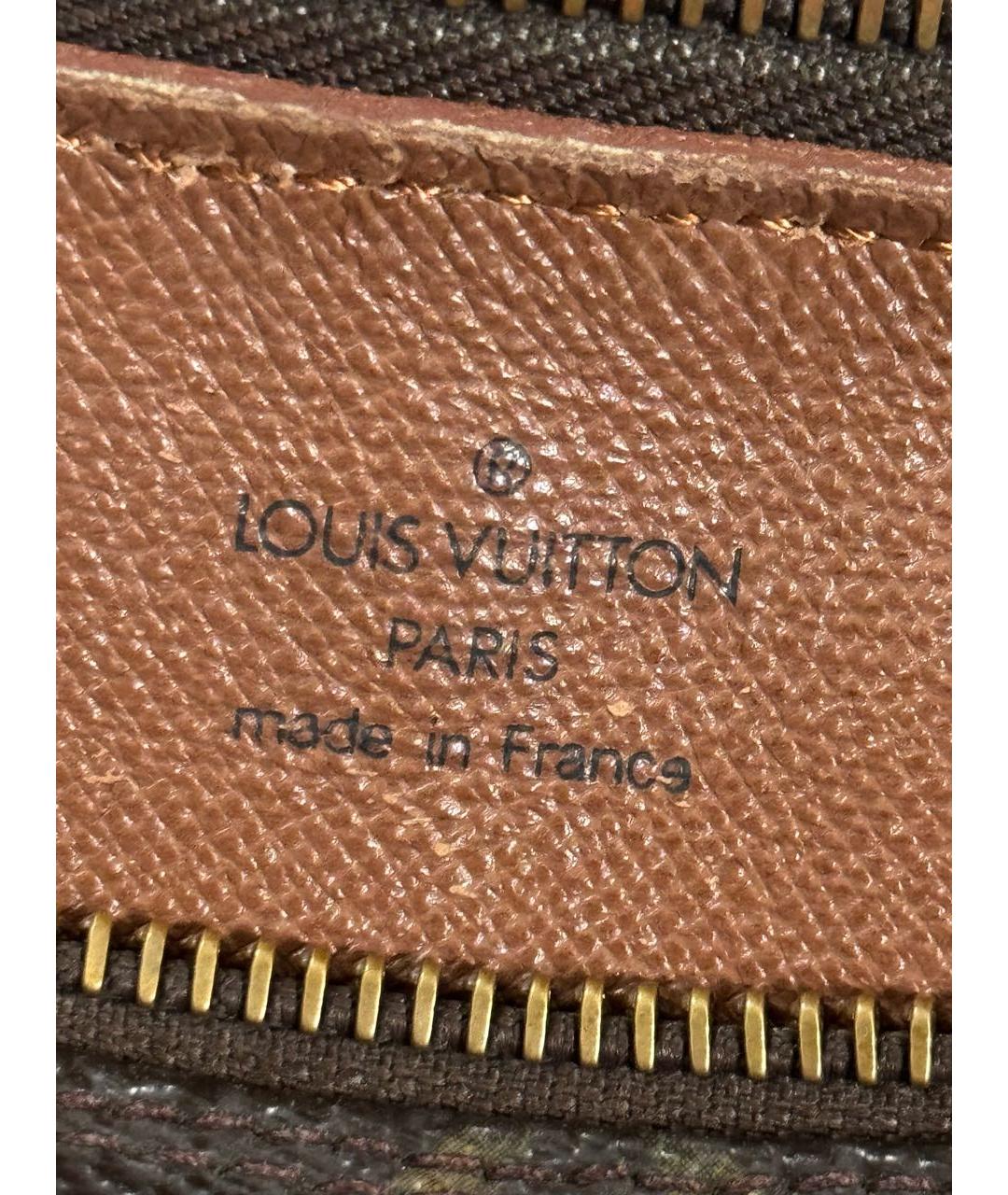 LOUIS VUITTON Коричневая сумка с короткими ручками, фото 6