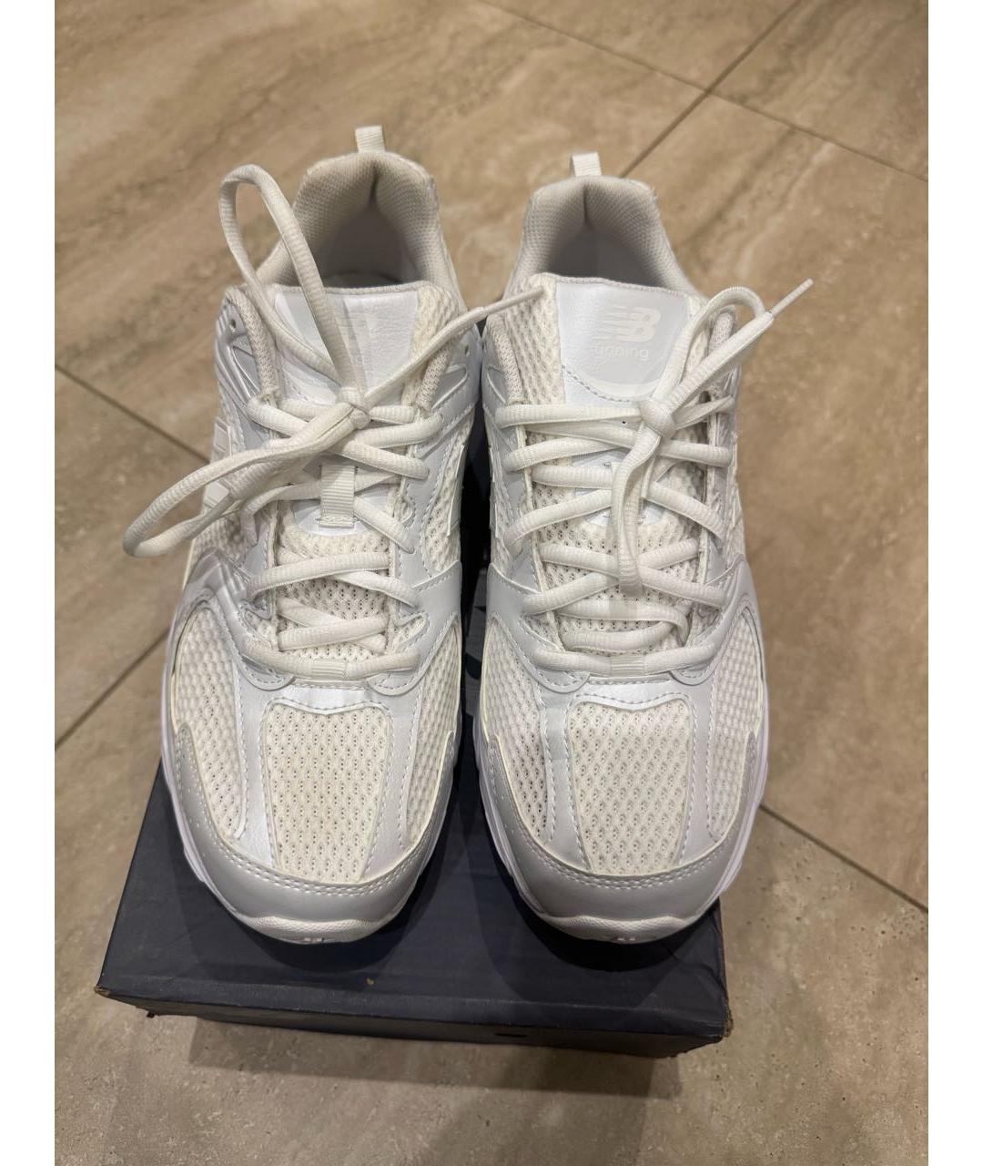 NEW BALANCE Белые низкие кроссовки / кеды, фото 2