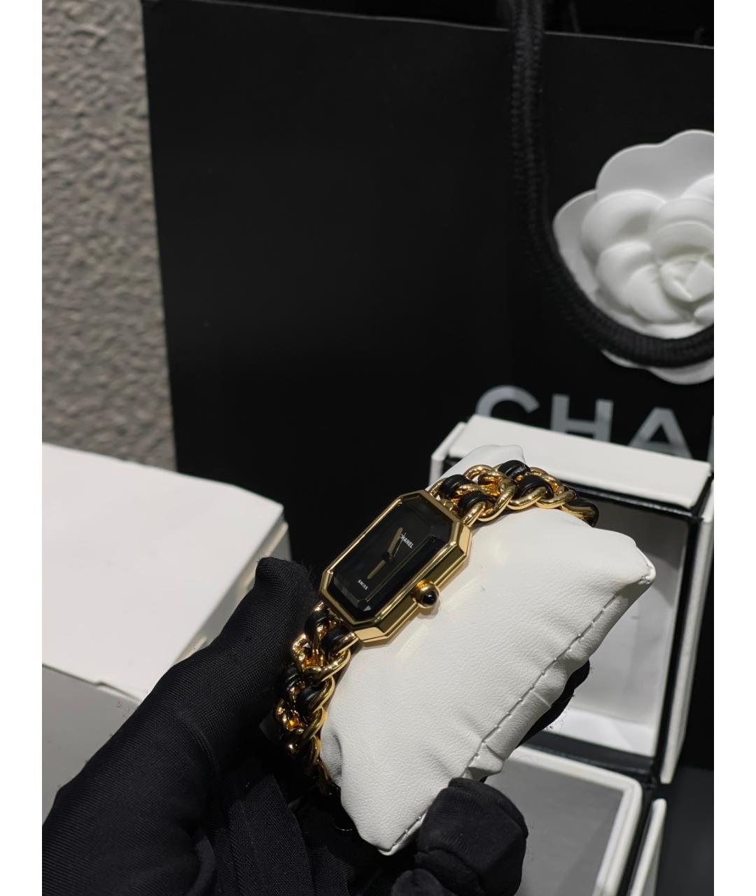 CHANEL Черные стальные часы, фото 5