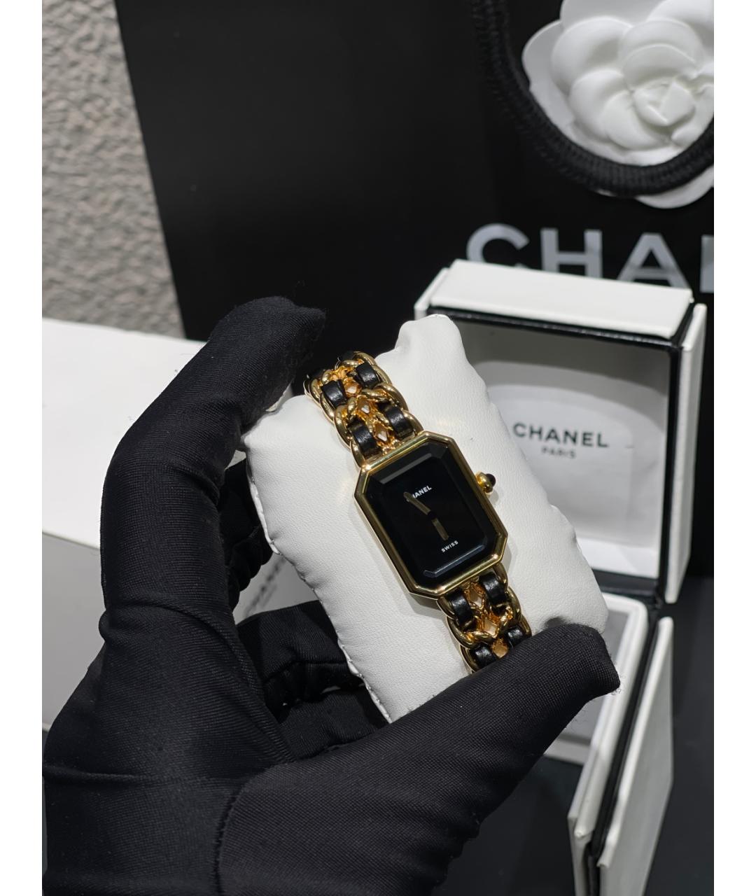 CHANEL Черные стальные часы, фото 7