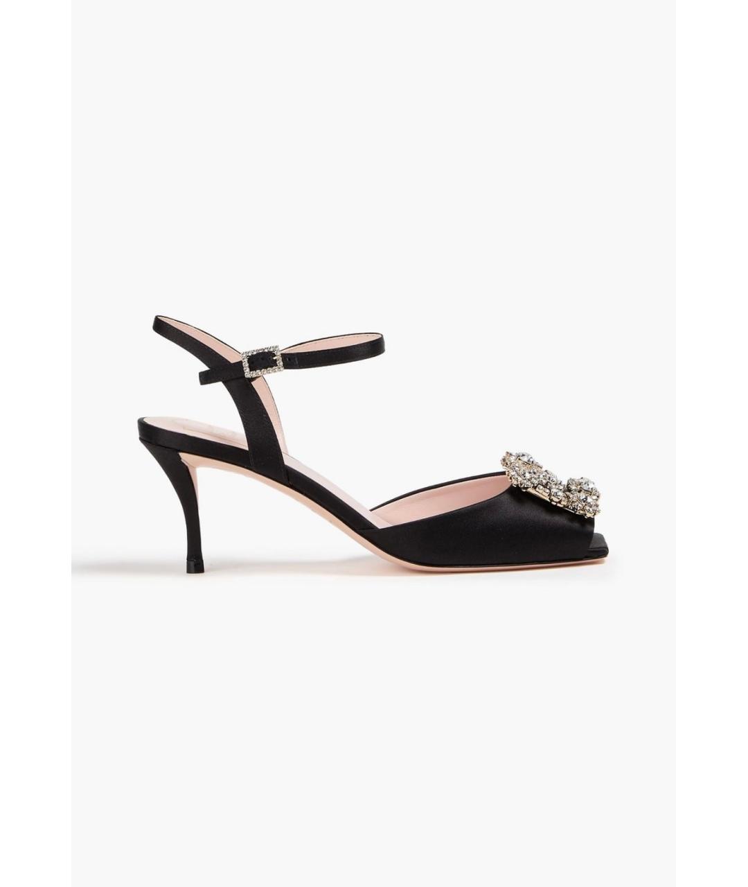 ROGER VIVIER Черные босоножки, фото 5