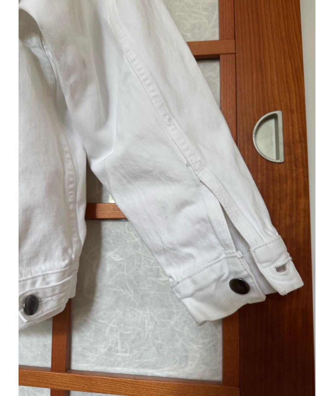FRAME Белый деним жакет/пиджак, фото 4