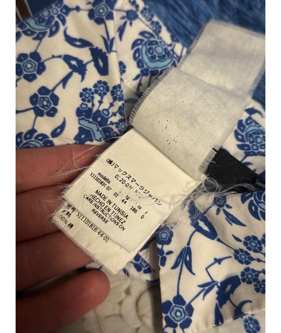WEEKEND MAX MARA Мульти хлопковая рубашка, фото 5