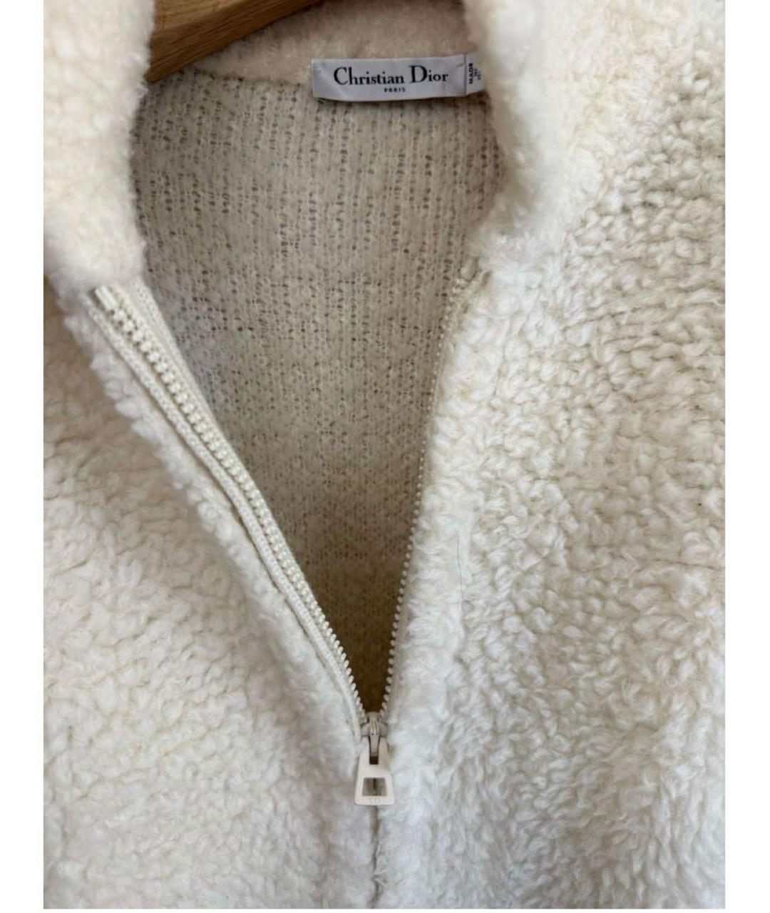 CHRISTIAN DIOR Бежевая шерстяная куртка, фото 3