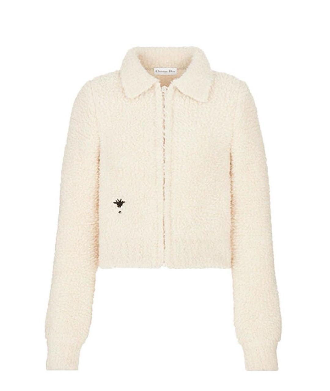 CHRISTIAN DIOR Бежевая шерстяная куртка, фото 1