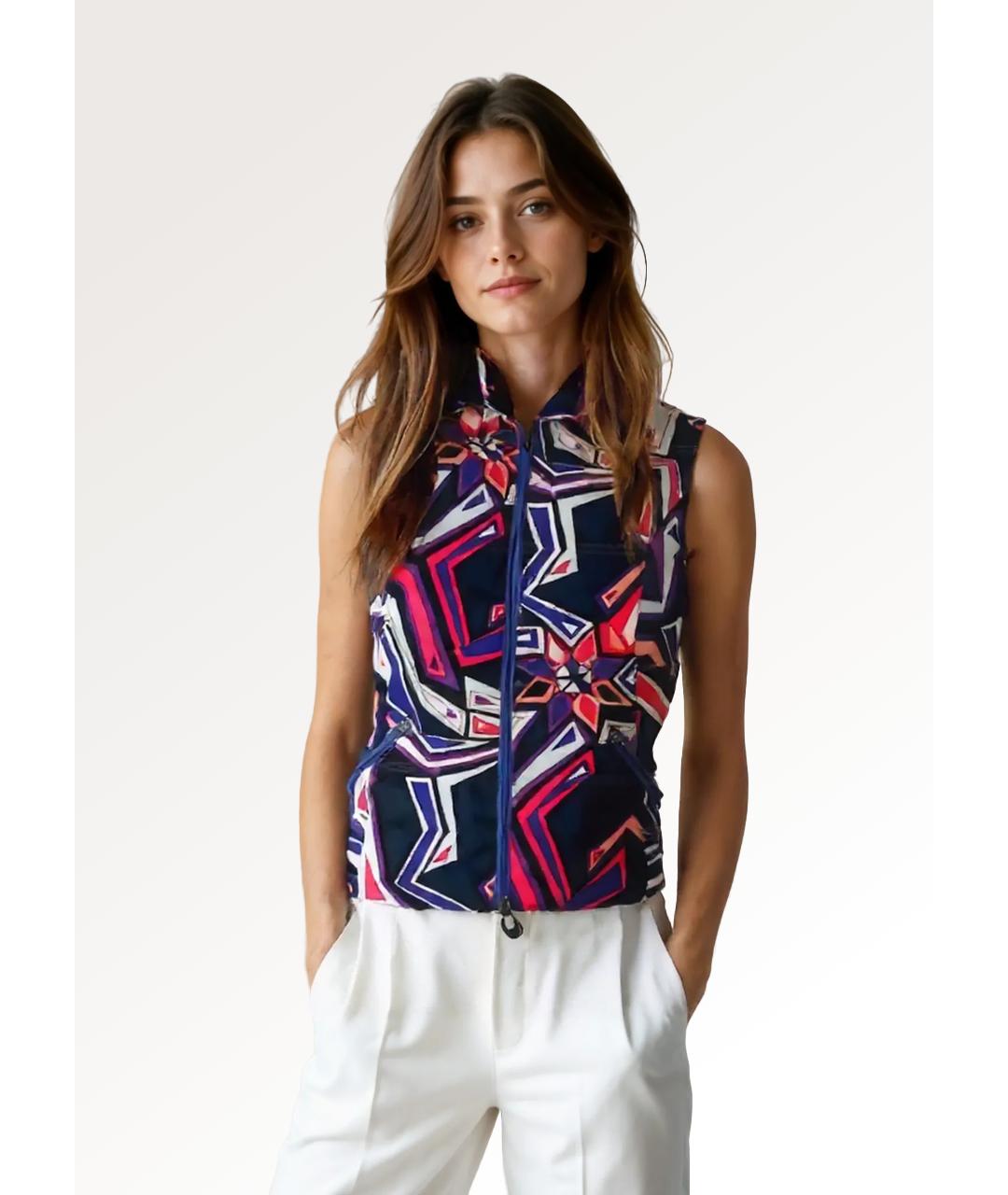 EMILIO PUCCI Мульти полиэстеровый жилет, фото 8